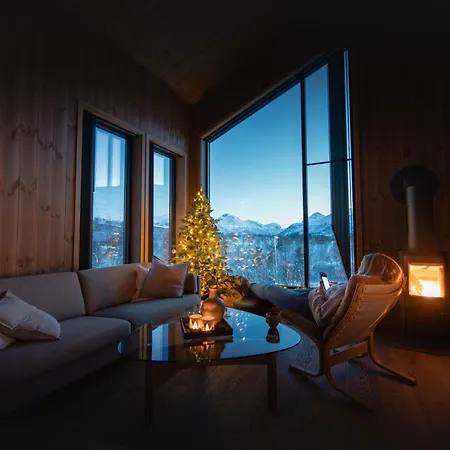 Luxury Nordic With Private Sauna And Panoramic Mountain Views